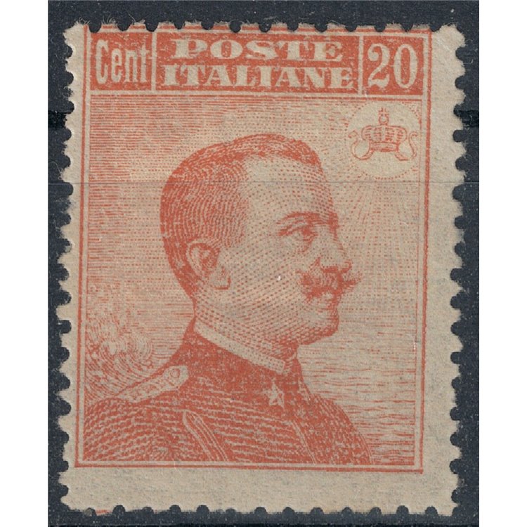 ITALIA REGNO 1916 Michetti 20c arancio MH*