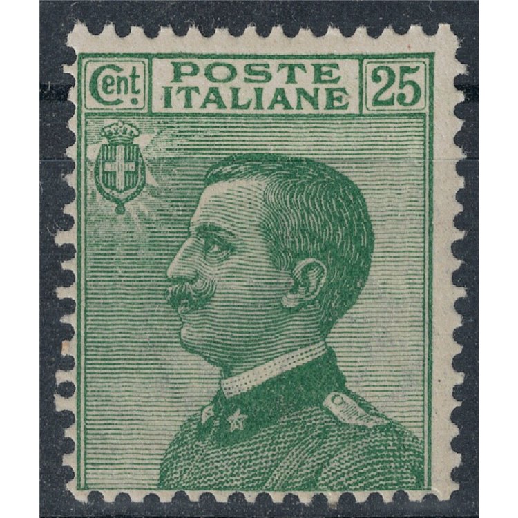 ITALY KINGDOM 1927 Michetti 25c green MH*