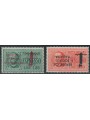 ITALY RSI 1944 Variety Expressi, bundle with inverted overprint 2v MNH**