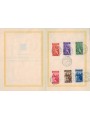 VATICAN 1935 International Juridical Congress on official folder 6v us