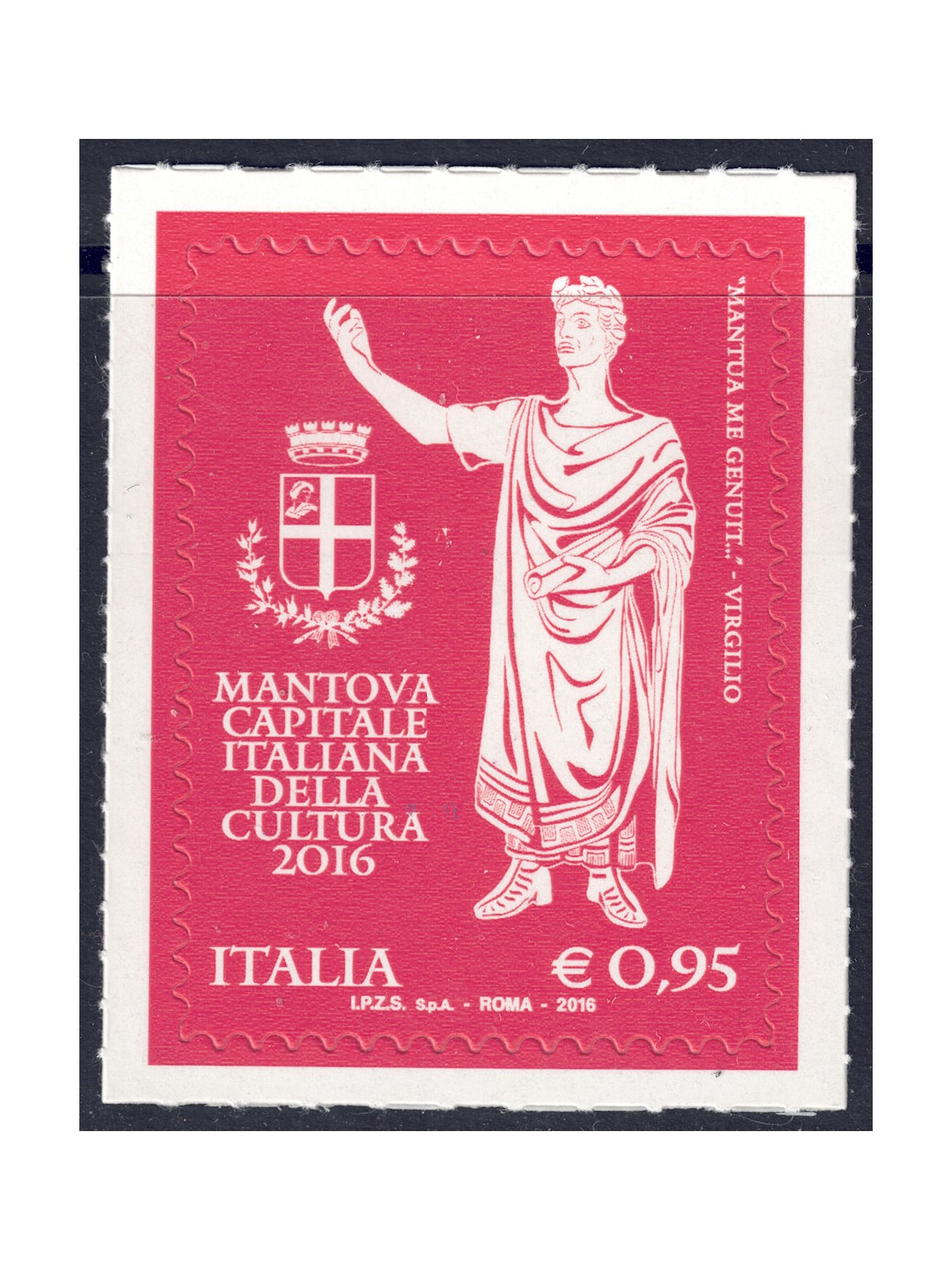 ITALIA 2016 Mantova capitale della cultura MNH**