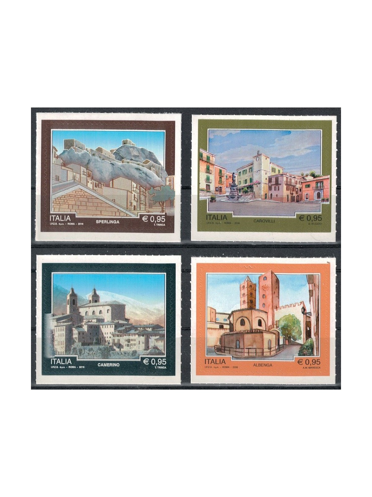 ITALIA 2016 Turismo 4v MNH**