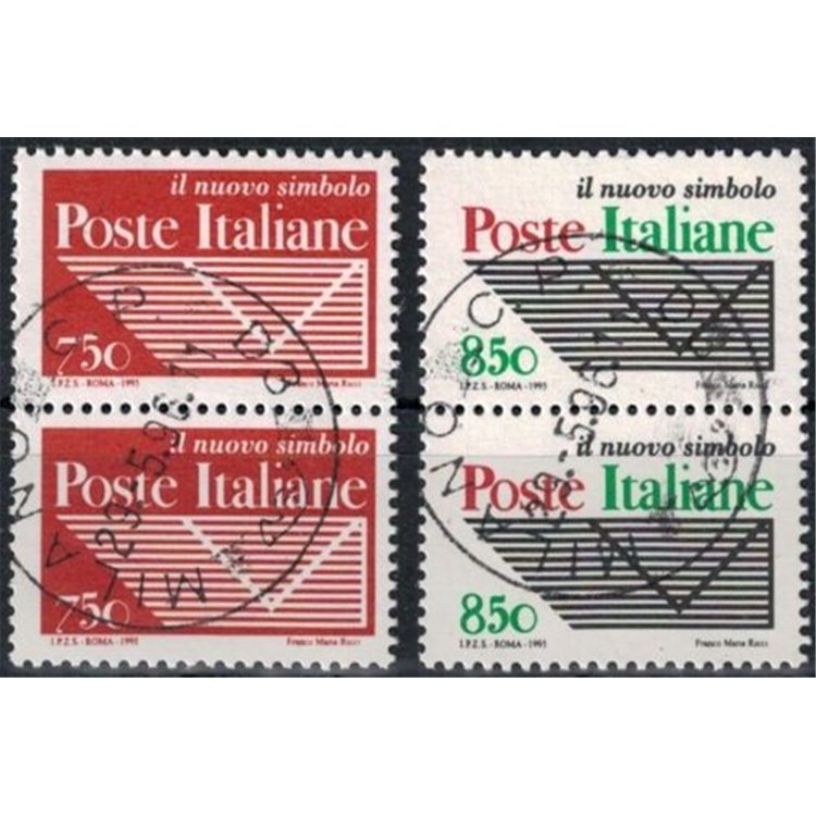 ITALY 1995 Italian Post Office (from booklet) 4v us