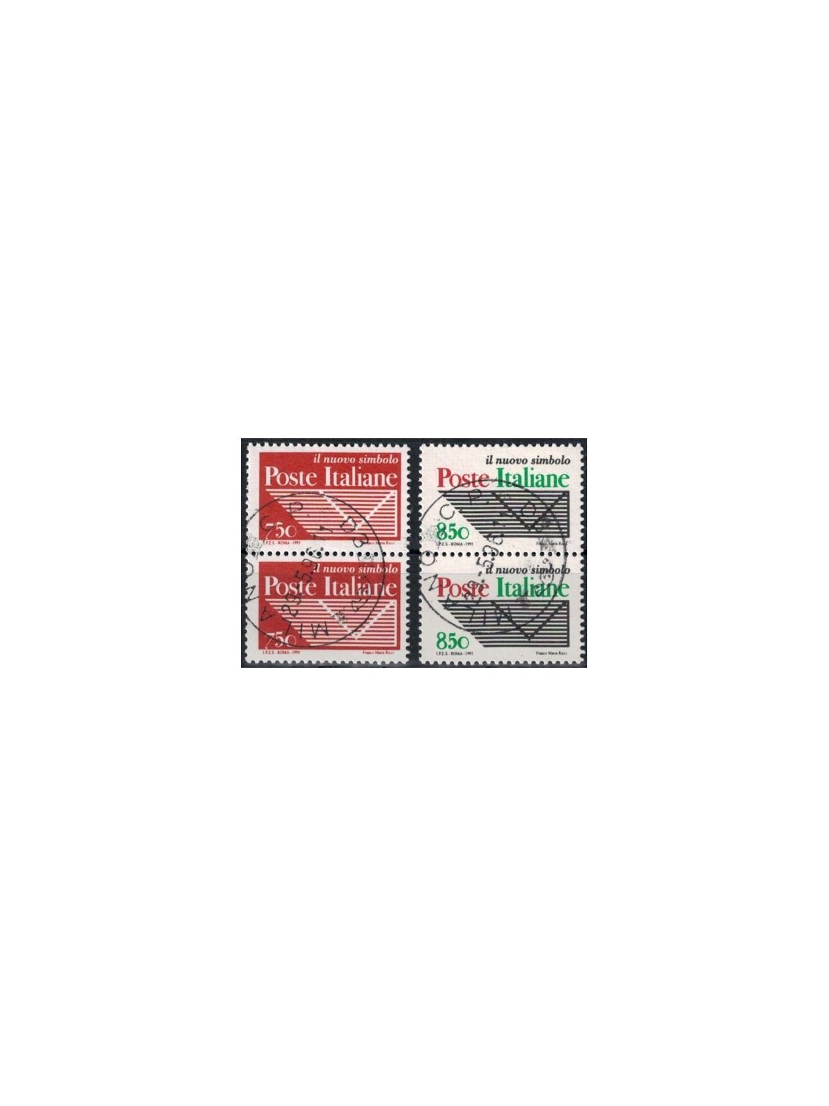 ITALIA 1995 Ente Poste Italiane (da LB) 4v us
