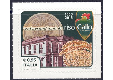 ITALIA 2016 Riso Gallo MNH**