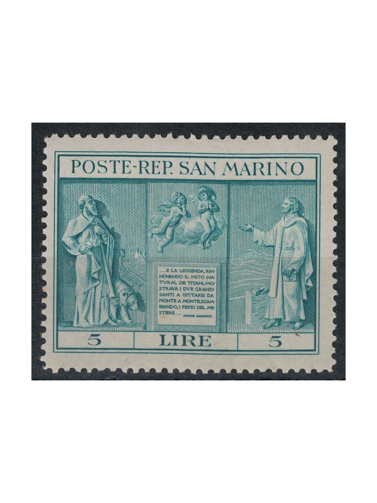 SAN MARINO 1937 Indipendenza MNH**