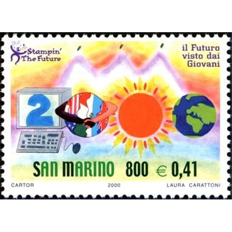 SAN MARINO 2000 The Future of Stamps MNH**