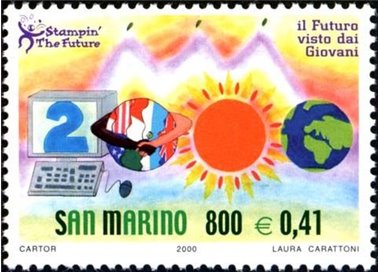 SAN MARINO 2000 The Future of Stamps MNH**