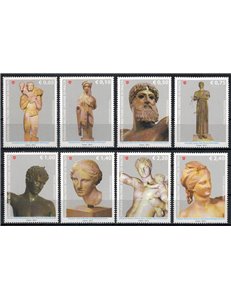 SMOM 2012 Sculpture in Art (2nd series) 8v MNH**