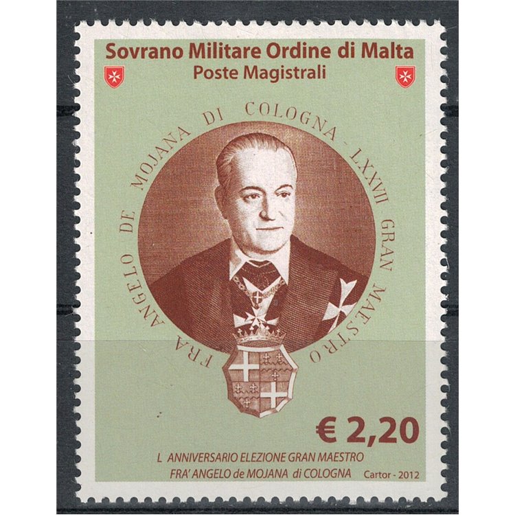 SMOM 2012 Fra' Angelo de Mojana MNH**