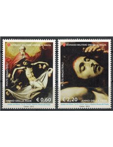 SMOM 2012 Anno della Fede 2v MNH**
