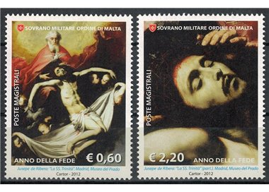 SMOM 2012 Anno della Fede 2v MNH**