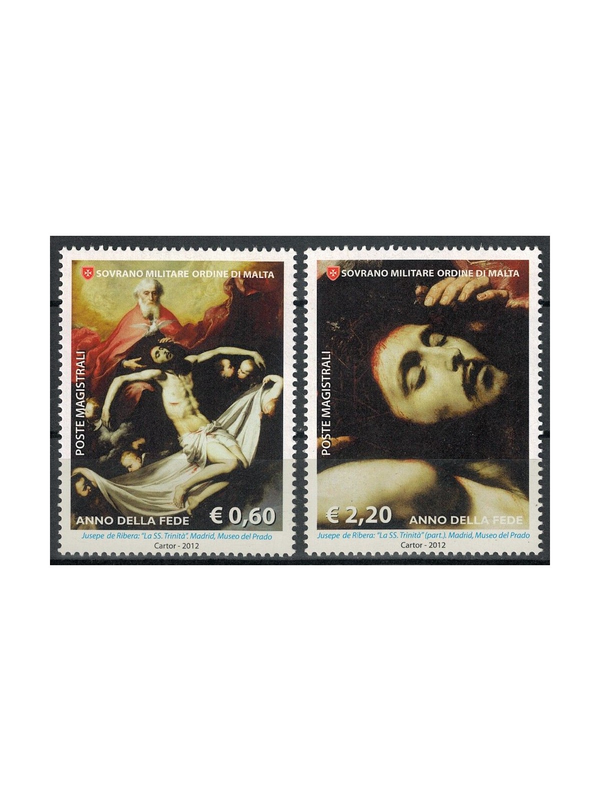 SMOM 2012 Anno della Fede 2v MNH**