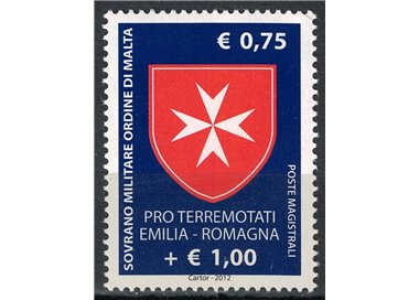 SMOM 2012 Pro earthquake victims of Emilia Romagna MNH**