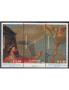 SMOM 2012 Battle of Ponte Milvio 2v MNH**