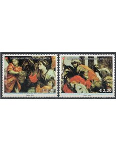 SMOM 2012 Iconography of the Three Kings 2v MNH**