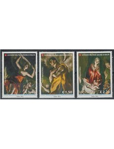SMOM 2012 Christmas 3v MNH**