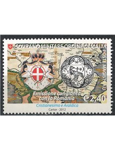 SMOM 2012 Christianity and Heraldry MNH**