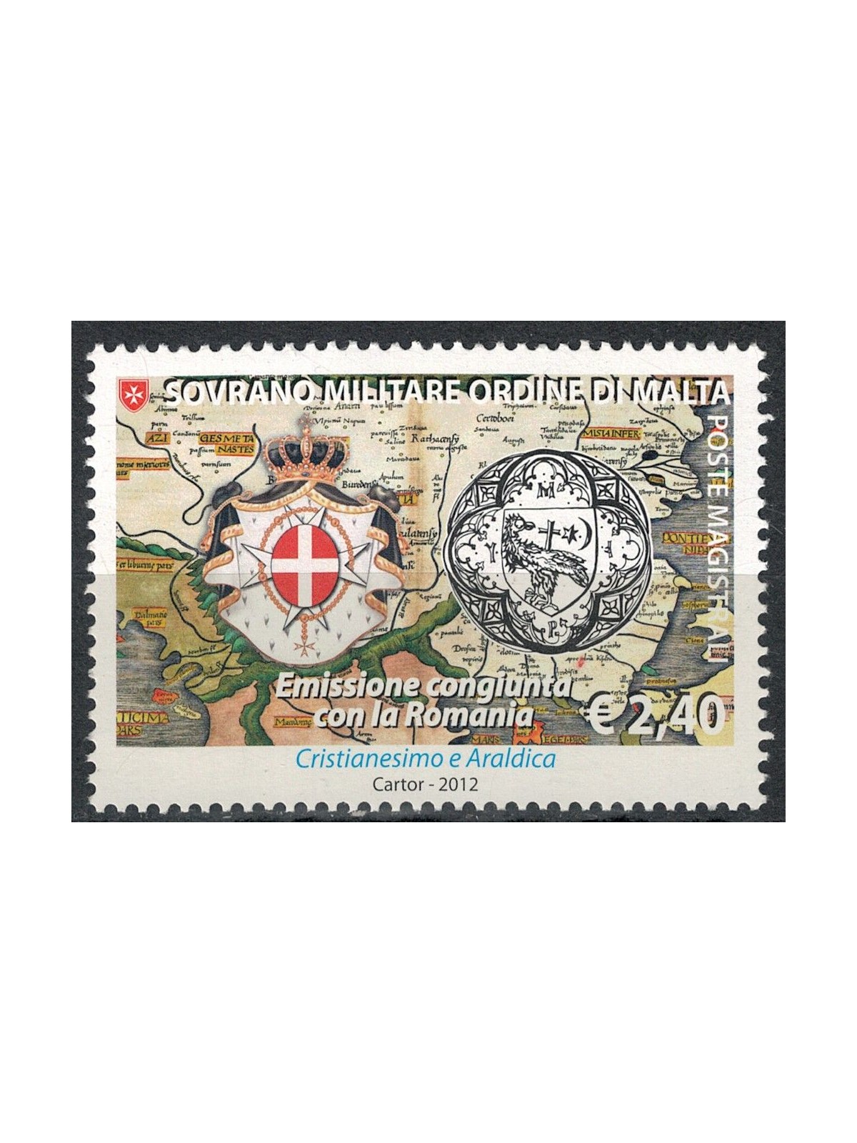 SMOM 2012 Christianity and Heraldry MNH**
