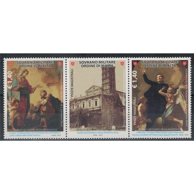SMOM 2012 Jubilee of the Clerics 2v MNH**