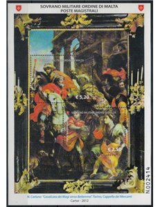 SMOM 2012 Iconografia dei Re Magi BF MNH**