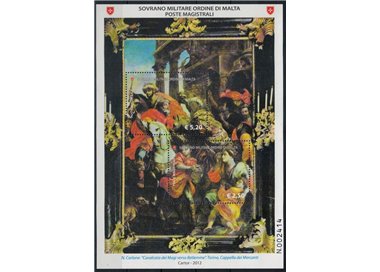 SMOM 2012 Iconography of the Three Kings s/s MNH**