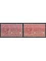 ITALIA REGNO 1927-28 Posta Pneumatica 2v MH*