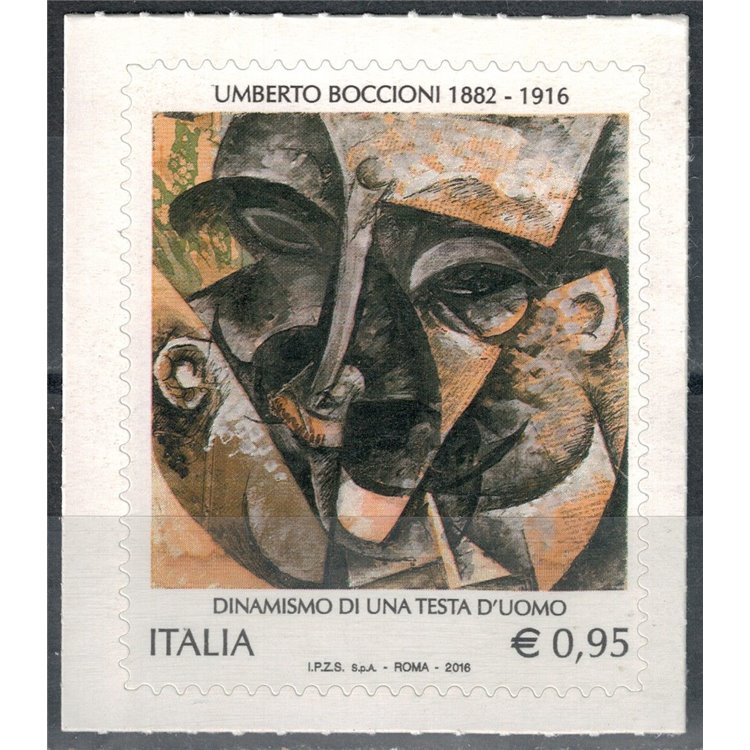 ITALY 2016 Umberto Boccioni MNH**