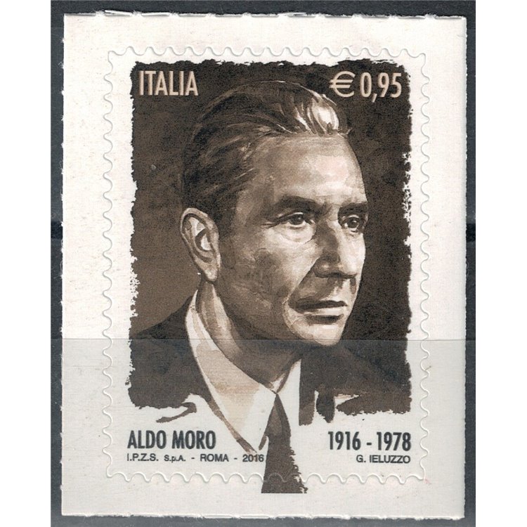 ITALIA 2016 Aldo Moro MNH**