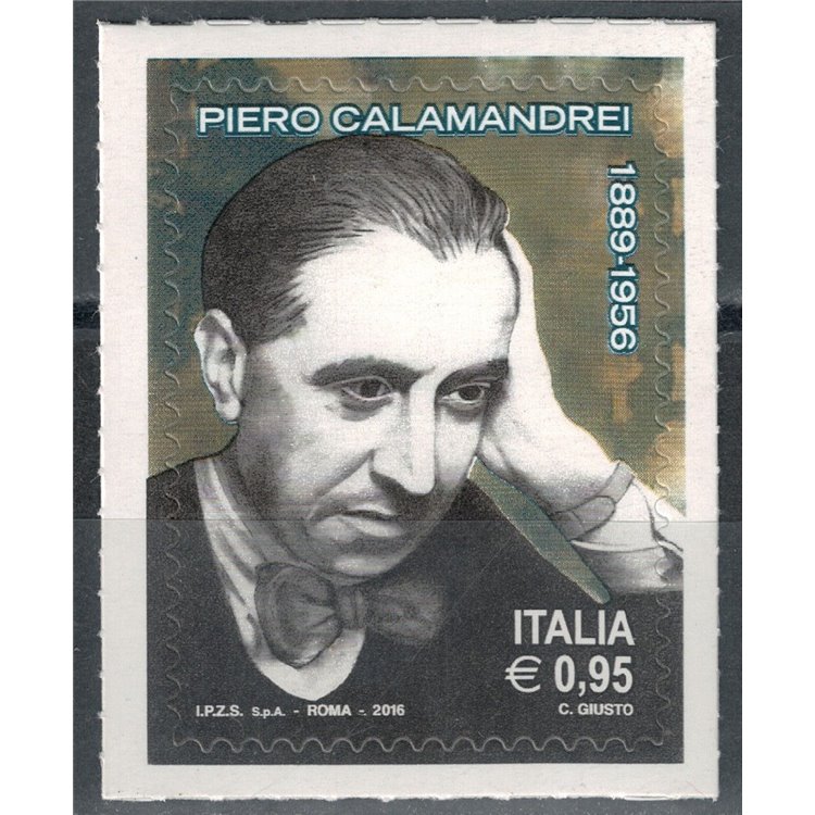 ITALIA 2016 Piero Calamandrei MNH**
