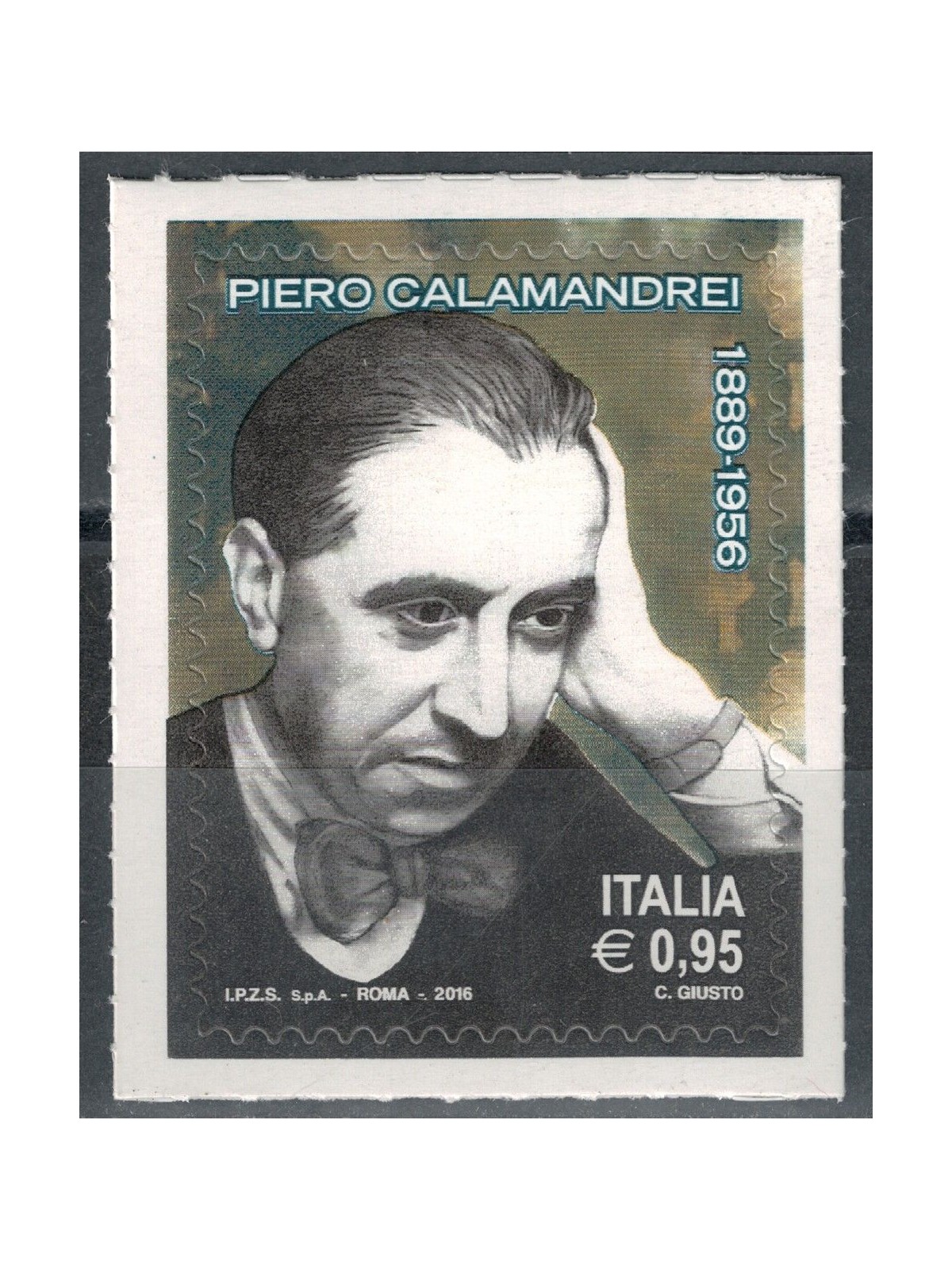 ITALIA 2016 Piero Calamandrei MNH**