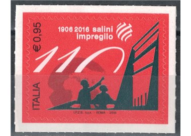 ITALY 2016 Salini Impreglio MNH**