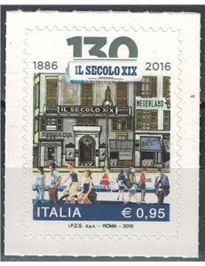 ITALIA 2016 Il Secolo XIX MNH**