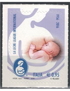 ITALIA 2016 Leche League International MNH**