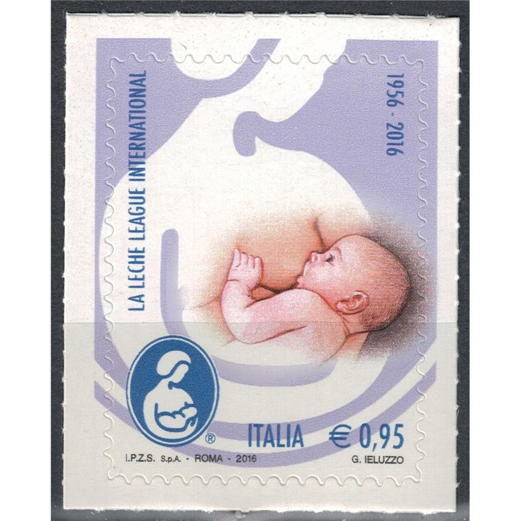 ITALIA 2016 Leche League International MNH**