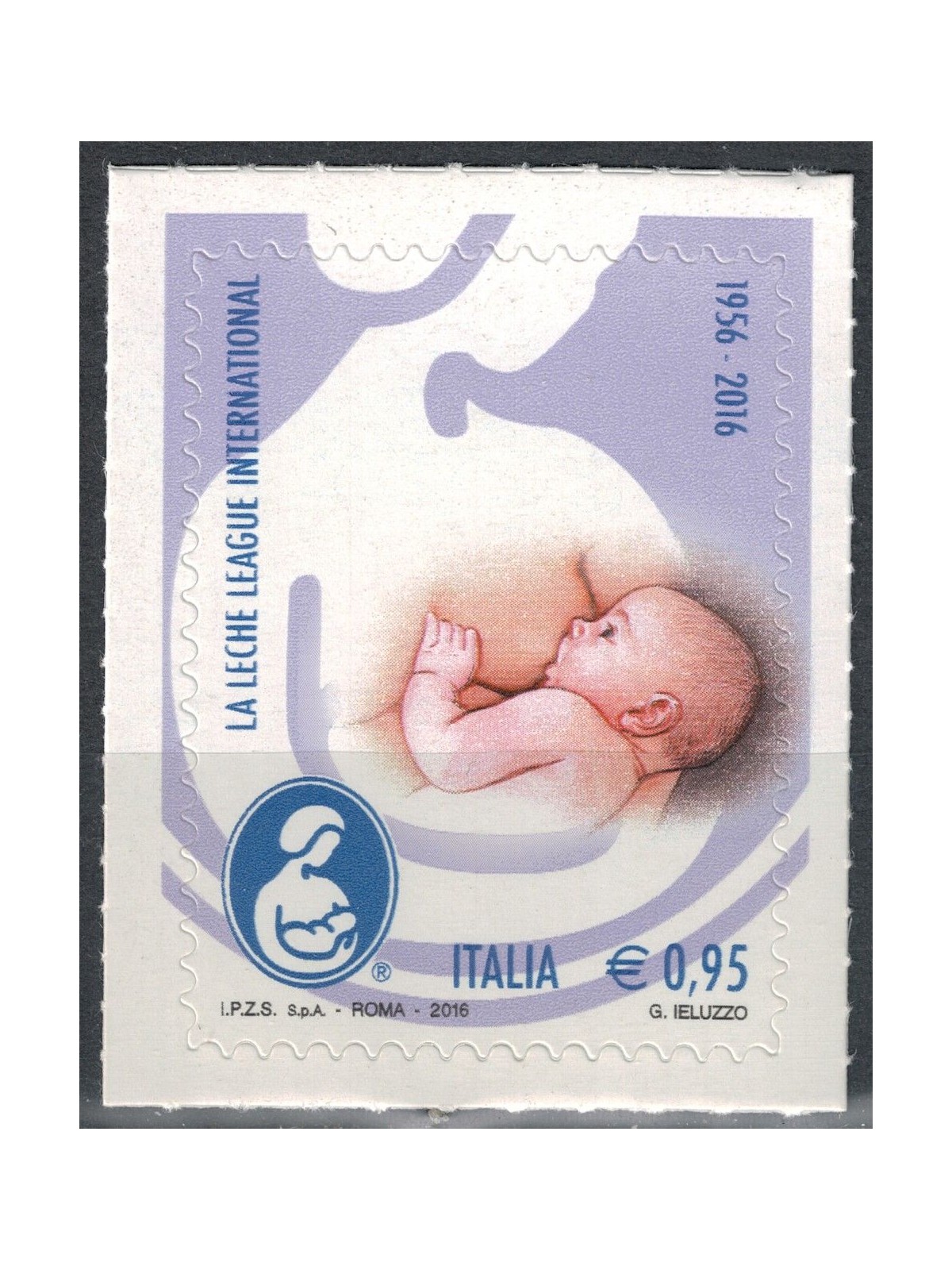 ITALY 2016 Leche League International MNH**