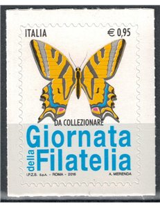 ITALIA 2016 Giornata della filatelia MNH**
