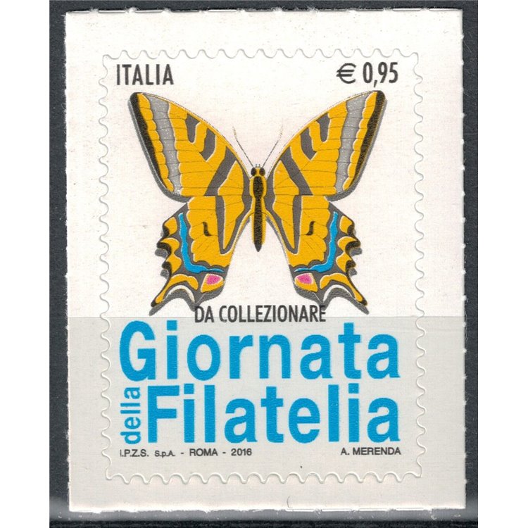 ITALIA 2016 Giornata della filatelia MNH**