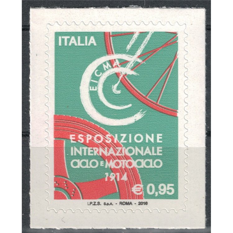 ITALIA 2016 Esposizione ciclo e motociclo MNH**