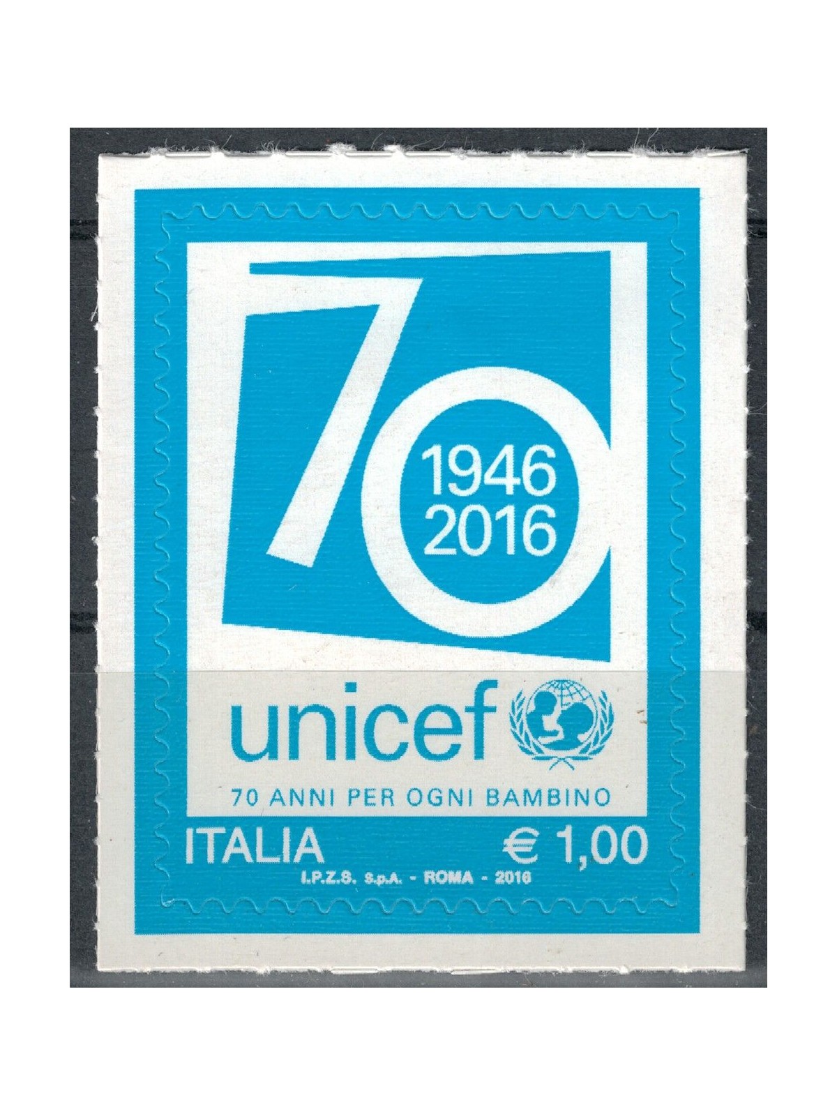 ITALIA 2016 Unicef MNH**