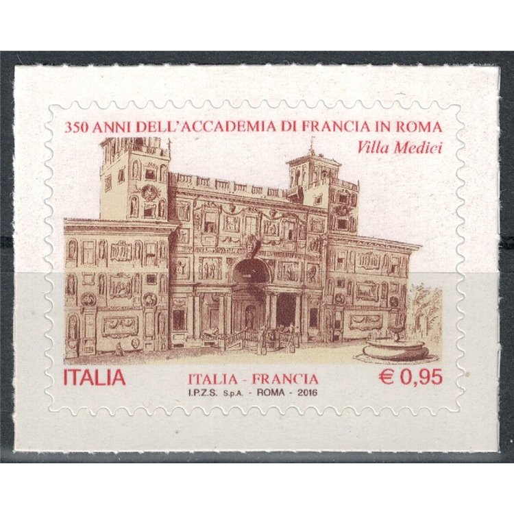 ITALY 2016 French Academy MNH**