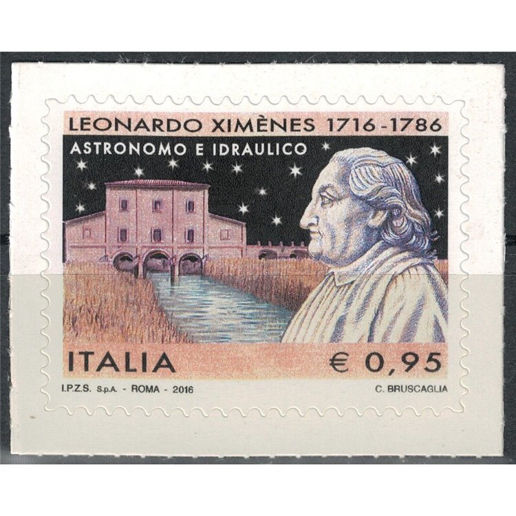 ITALY 2016 Leonardo Ximènes MNH**