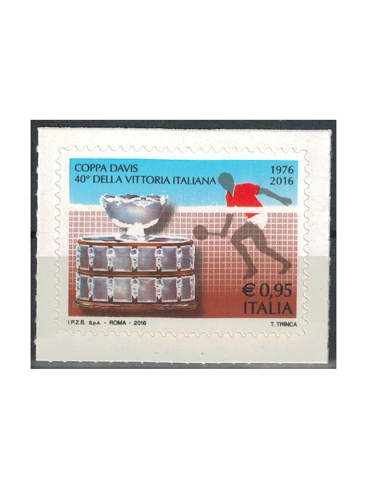 ITALY 2016 Davis Cup MNH**