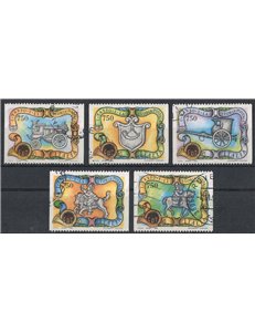 ITALY 1993 Cornello dei Tasso 5v from booklet us