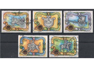 ITALY 1993 Cornello dei Tasso 5v from booklet us