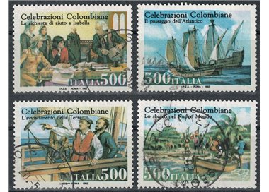 ITALIA 1992 Celebrazioni colombiane 4v us