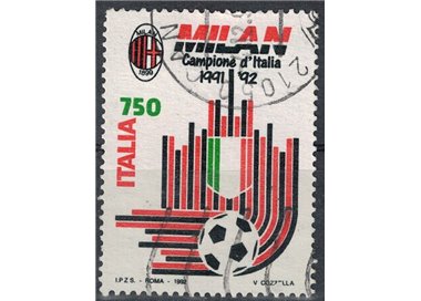 ITALIA 1992 Milan campione d'Italia us