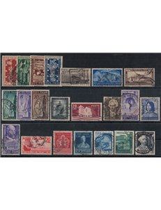 ITALIA 1949 Annata Completa 22v us