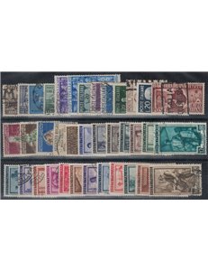 ITALY 1950 Complete Year 37v us