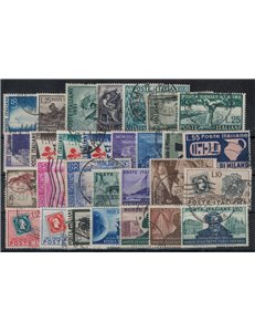ITALY 1951 Complete Year 29v us